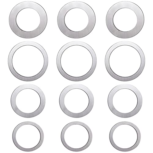 Rinteea SäGeblatt-Adapterring-Set SäGeblattbuchse Winkelschleifer InnenöFfnung Umbaudichtung (12/Pack) von Rinteea