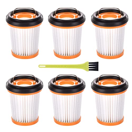 Rinteea Staubsaugerfilter für Ion W1 schnurlose Handstaubsaugerfilter für WANDVAC WV200 WV201 WV220, Teil XHFWV200, 6 Stück von Rinteea