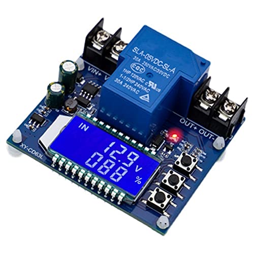 Rinteea XY-CD63L 30 A Batterielade-Entladungsregler, Unterspannungs-Überspannungsschutz-Display von Rinteea