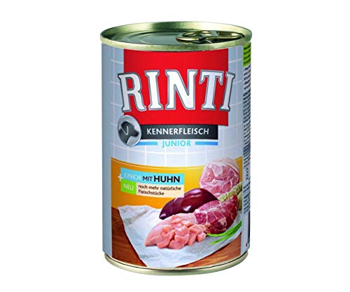 Finnern Rinti Pur Kennerfleisch Junior Huhn 400g von Rinti