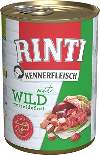 RINTI Kennerfleisch Wild 24 x 400 g RINTI Kennerfleisch Wild 24 x 400 g von Rinti