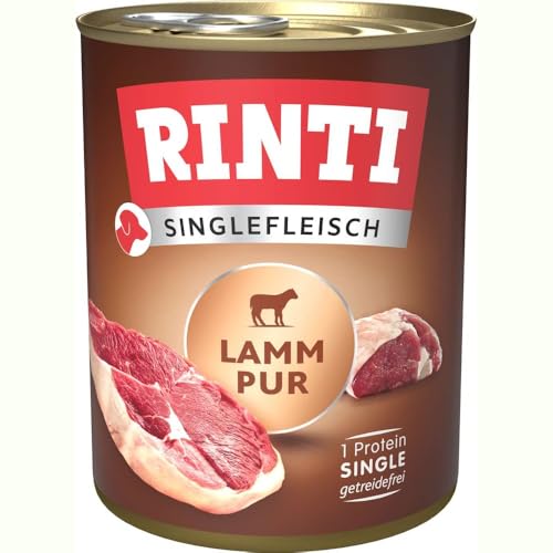 RINTI Singlefleisch Lamm Pur 6 x 800 g von Rinti