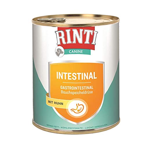 Rinti Canine Intestinal Huhn | 6X 800g Diät-Hundefutter nass Rinti Canine Intestinal Huhn | 6X 800g Diät-Hundefutter nass von Rinti