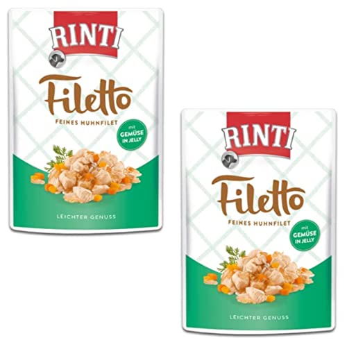 Rinti Hund - Filetto Huhn & GEMÜSE - Doppelpack - 2 x 24 x 100g Rinti Hund - Filetto Huhn & GEMÜSE - Doppelpack - 2 x 24 x 100g von Rinti