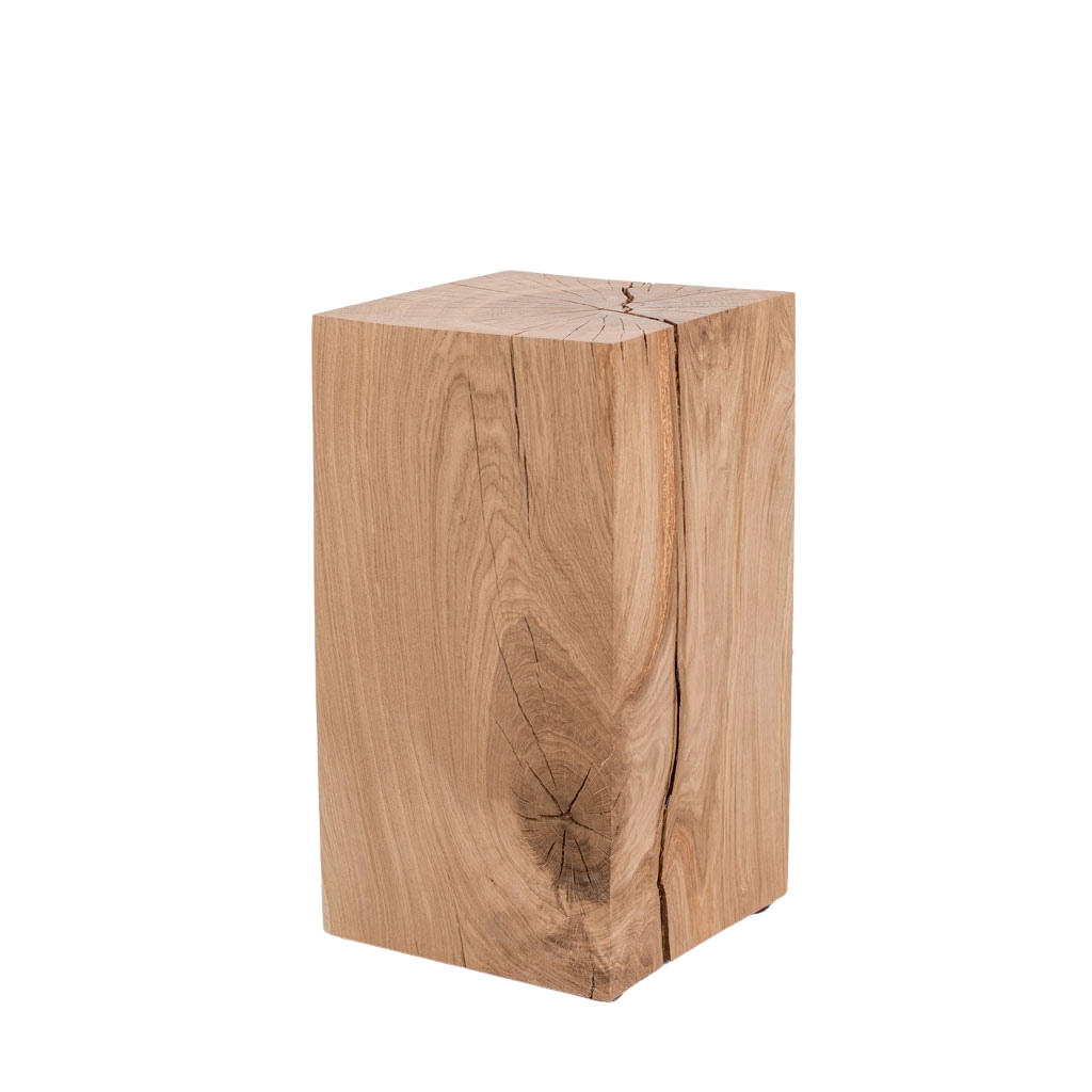Rio Lindo - Block Stool - Hocker aus Massivholz in Eiche - 2 Größen Rio Lindo - Block Stool - Hocker aus Massivholz in Eiche - 2 Größen von Rio Lindo