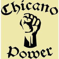 Chicano Power Vinyl-Aufkleber von RioBravoGraphics