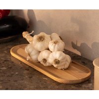 Ovales Tablett, Servierbrett, Holz-Servierbrett, Schmuckhalter, Servierbrett Aus Massivem Eschenholz, Stilvolles Handgefertigtes Tablett von RioLindoGifts