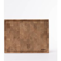 Premium Stirnholz Eichenbrett - Mittlerer Butcher Block, Handgefertigtes Holz-Schneidebrett, Robustes Küchenbrett Für Meal Prep & Carving von RioLindoGifts