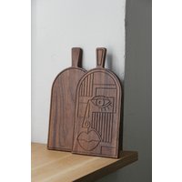 Lebensmittel Schneide - & Servierbrett, Holzschneidebrett Mit Griff, Schneidebrett, Paddel-Schneidebrett, Brot-Servierbrett, Charcuterie-Brett Lebensmittel Schneide - & Servierbrett, Holzschneidebrett Mit Griff, Schneidebrett, Paddel-Schneidebrett, Brot-Servierbrett, Charcuterie-Brett von RioLindoGifts