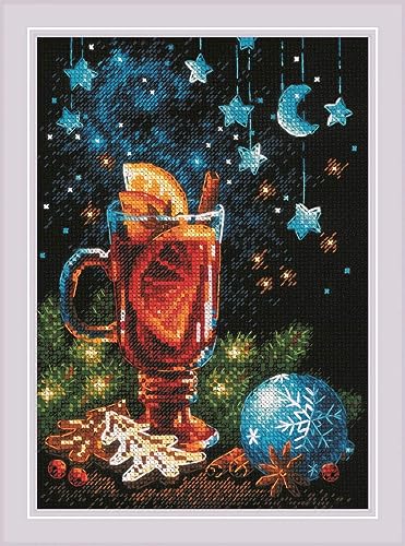 Riolis Kreuzstich Stickpackung "Urlaubsgeschmack", Zählmuster, 15x21cm von Riolis