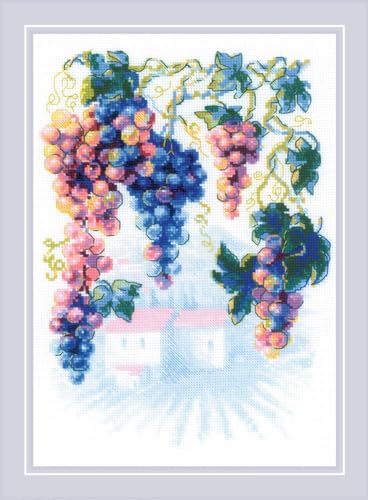 RIOLIS Counted Cross Stitch Kit 8.25"X11.75"-Generous Grapevine von Riolis