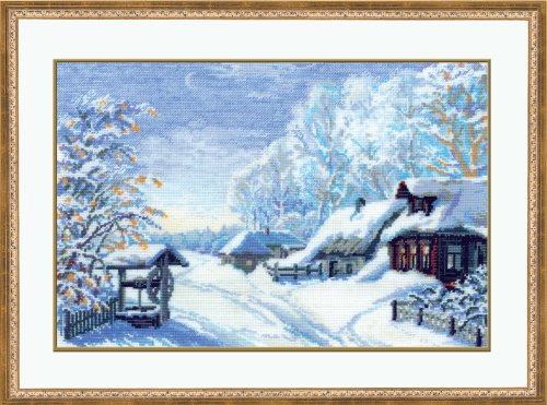 Riolis Kreuzstich-Set "Russischer Winter", Zählmuster von Riolis