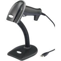 Renkforce LS6300E USB-Kit Barcode-Scanner Kabelgebunden 1D Laser Schwarz Hand-Scanner USB von Renkforce
