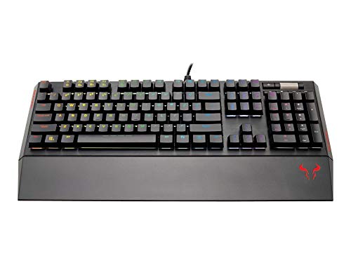 Riotoro KR700-XPLI-FR Tastatur USB Ghostwriter Prism RGB Mehrfarbig von RIOTORO