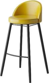 RiouPsithuric Barhocker in Thekenhöhe mit Metallbeinen – 2er-Set, Kücheninselstühle mit niedriger Rückenlehne, Sitzfläche aus PU-Leder, modern für Esszimmer und Zuhause RiouPsithuric Barhocker in Thekenhöhe mit Metallbeinen – 2er-Set, Kücheninselstühle mit niedriger Rückenlehne, Sitzfläche aus PU-Leder, modern für Esszimmer und Zuhause von RiouPsithuric
