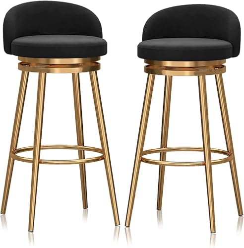 RiouPsithuric Verstellbare, drehbare Barhocker, 2er-Set, 360° höhenverstellbare Stühle für Küche, Esszimmer und Zuhause – Bequeme Sitzgelegenheiten mit modernem Design RiouPsithuric Verstellbare, drehbare Barhocker, 2er-Set, 360° höhenverstellbare Stühle für Küche, Esszimmer und Zuhause – Bequeme Sitzgelegenheiten mit modernem Design von RiouPsithuric