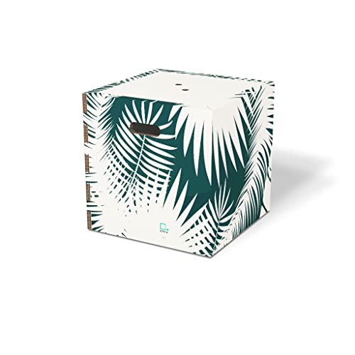 Sitzhocker Fußhocker Poufpotai Jungle 40 x 40 x 40 cm von Rippotai