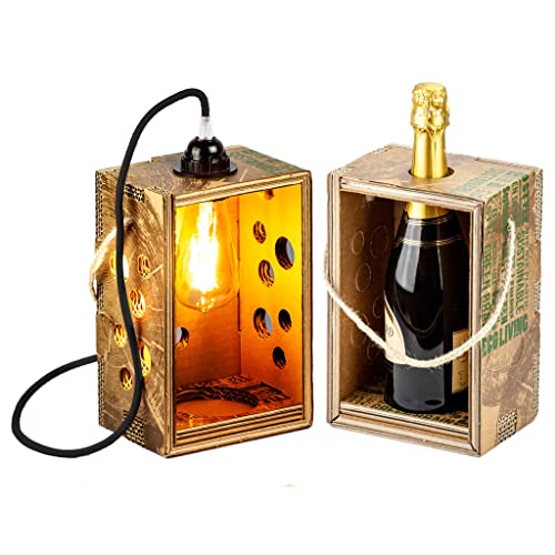 RIPPOTAI Flaschenhalter, umweltfreundlich, Bubble Lantern, Wird zur Laterne. Rippotai von RIPPOTAI