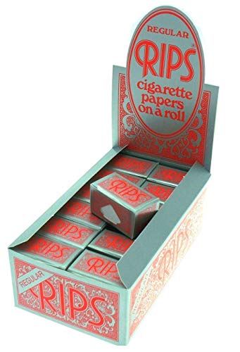 Rips Red Rolling Paper Regular 24 Pack von Rips