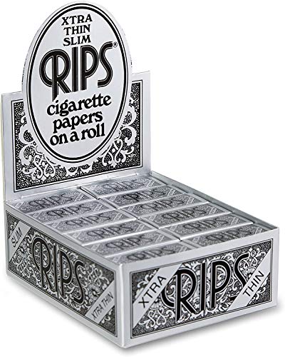 Rips Zigarettenpapier/Papers, besonders dünn, 24 Packungen von Rips