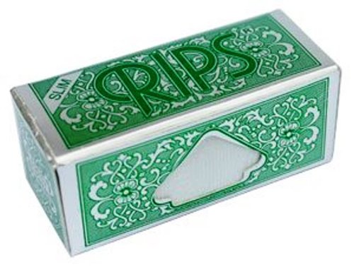 Rips grün Slim Papier Zigarettenpapier – 12 Rollen von Trendz von Rips