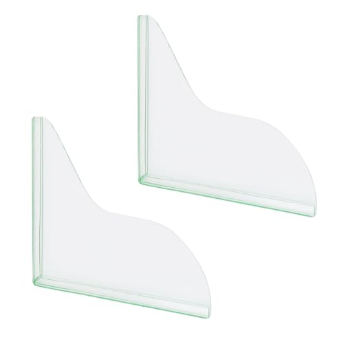 Risbay Dusch-Spritzschutz für Spaziergänge, großer Spritzschutz für Badezimmer, Badewanne, transparenter Dusch-Eck-Badewannen-Wasserblocker-Schutz, um Wasser zu halten (21 x 19 cm) von Risbay