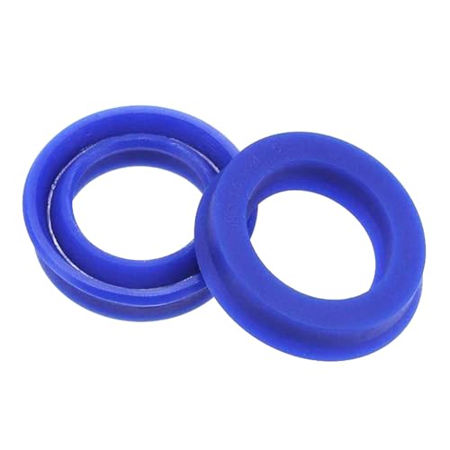 10 Stück Innendurchmesser 8 mm – 25 mm, UN/U/Y-Typ-Ring, Polyurethan-Hydrauliköldichtung, Zylinderkolbendichtung von Risdany