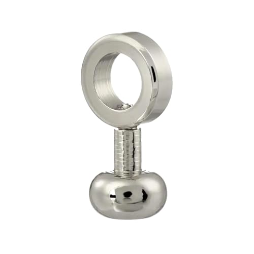 Risdany 4-teiliges Reißverschluss-Reparaturset, Ersatz-Kettenschnalle mit Einstellbeschlägen für DIY-Geldbörsen und Rucksackzubehör,Länge 20mm von Risdany