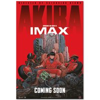 Akira Anime Movie Remastered Poster - Imax Offizielle Kunst Hochwertige Drucke von RiseUpArts