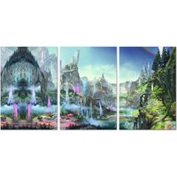 Final Fantasy Xiv | 14 Online Poster | Il Mheg 3Er Set Ungerahmte Version - Hochwertige Drucke von RiseUpArts