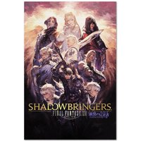 Final Fantasy Xiv | 14 Online Shadowbringers Poster | Offizielle Schlüsselkunst Ungerahmte Version - Hochwertige Drucke von RiseUpArts