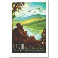 Nasa Weltraum Poster, Retro Wandkunst, Space Travel Poster - Earth Mission Hochwertige Drucke Nasa Weltraum Poster, Retro Wandkunst, Space Travel Poster - Earth Mission Hochwertige Drucke von RiseUpArts