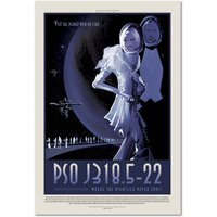 Nasa Weltraum Poster, Retro Wandkunst, Space Travel Poster - Psoj 318 Mission Hochwertige Drucke von RiseUpArts