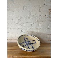 Handbemalte Keramik Wildblumen Pasta Schüssel Handbemalte Keramik Wildblumen Pasta Schüssel von RiseandShineCeramics