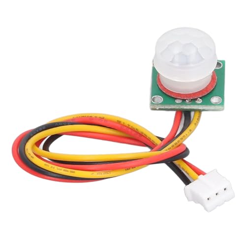 Körper Infrarot PIR Sensor, DC 3.3‑5V IR Pyroelektrische Infrarot PIR Bewegungsmelder Detektormodule Mini Pyroelektrisches PIR Human Sensor Modul mit Kabel Körper Infrarot PIR Sensor, DC 3.3‑5V IR Pyroelektrische Infrarot PIR Bewegungsmelder Detektormodule Mini Pyroelektrisches PIR Human Sensor Modul mit Kabel von Risegun