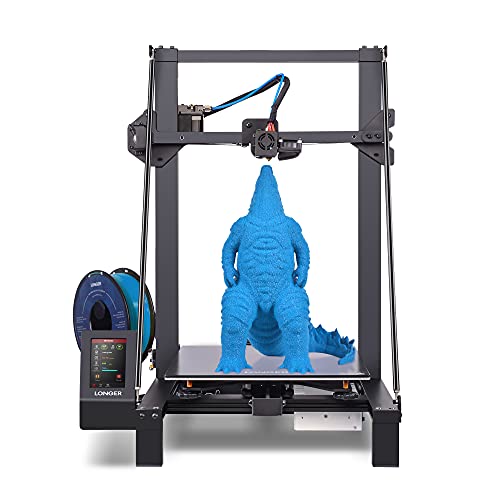 3D Drucker, Longer LK5 Pro 3D Printer mit 4.3 Zoll Touchscreen Große Druckgröße 300 x 300 x 400 mm Hochgeschwindigkeits Einstiegs-3D-Printer; 0.1mm Präzise, 32-Bit Mainboard von Risegun