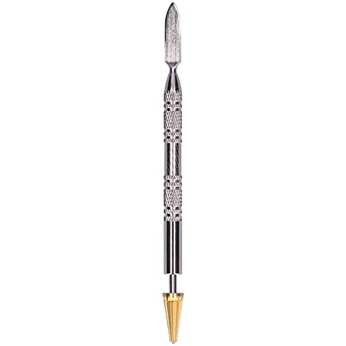 Risegun Kantenfärbestift, Lederkanten-Farbstift, Leder Kantenroller Ölstift Applikator Pen 128 mm zum Versiegeln von Lederkanten von Risegun