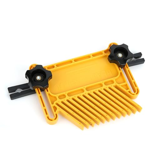 Risegun 2pcs Holzbearbeitung Federplatine Set Routertische Sägen Gelbe Carpentry Aid Handwerkzeug Kit von Risegun