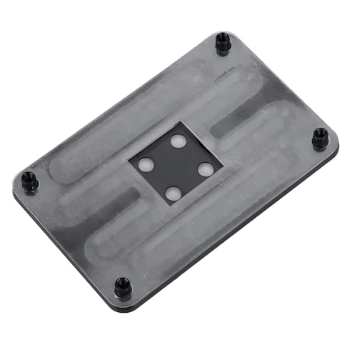 Risegun Backplate für AM4, CPU Kühlkörperhalterung Backplane Backplate Back Sheet Eisenplatte CPU-Kühlerplatte, Schwarz von Risegun