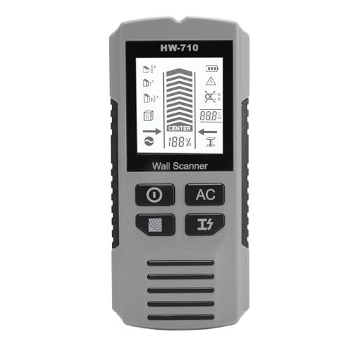 Risegun Stud Finder Wall Scanner, Stud Detector with LCD Display, Stud Sensor Beam Detector for Wall Wood AC Wire Metal Studs Cable von Risegun