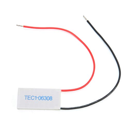 Risegun Thermoelektrischer Peltier Modul TEC1-06308 Kühlkörper Halbleiter-Kühltabletten Peltierelement DC 6V 8A 20 x 40 mm von Risegun