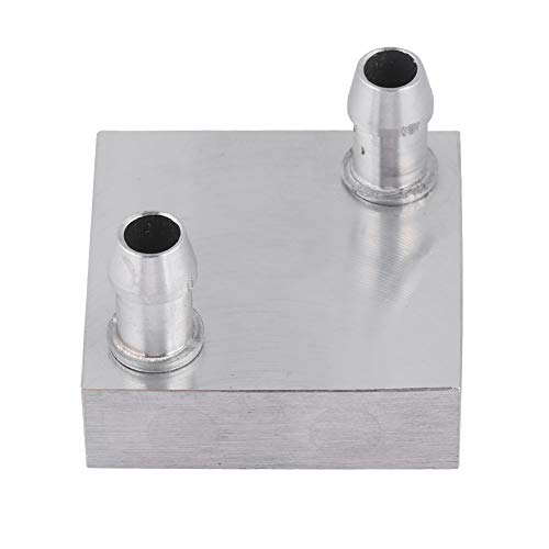 Risegun Wasserkühlung Block, 40 x 40 mm Aluminium Wasserkühlblock für PC CPU Wasserkühlung Flüssigkeit Wasserkühler Kühlkörper Risegun Wasserkühlung Block, 40 x 40 mm Aluminium Wasserkühlblock für PC CPU Wasserkühlung Flüssigkeit Wasserkühler Kühlkörper von Risegun