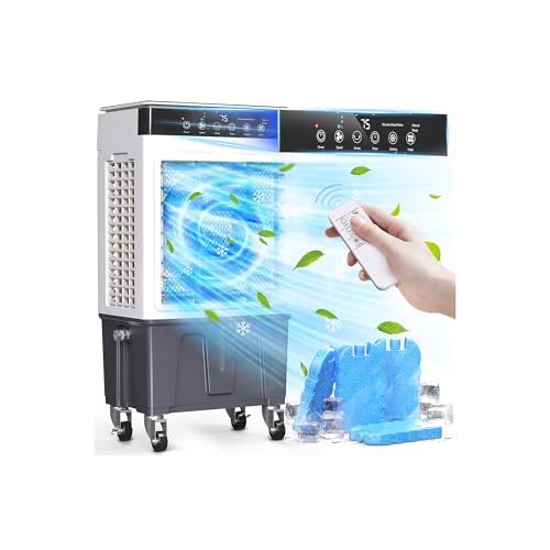 3500CFM 3-in-1 Verdunstungsluftkühler mit 6,5 Liter Wassertank von Riseon