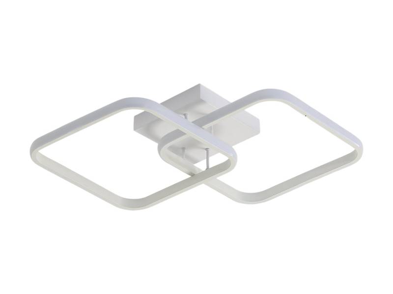 Riserva Deckenleuchte Quadratische Deckenleuchte,50W LED Licht,dimmbar mit Fernbedienung von Riserva