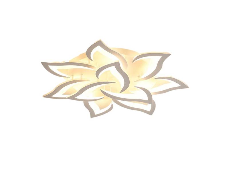 Riserva Deckenleuchte Schwalbenschwanz Blumen Deckenleuchte,weiß, 10 Köpfe,90W,warmes Licht Riserva Deckenleuchte Schwalbenschwanz Blumen Deckenleuchte,weiß, 10 Köpfe,90W,warmes Licht von Riserva