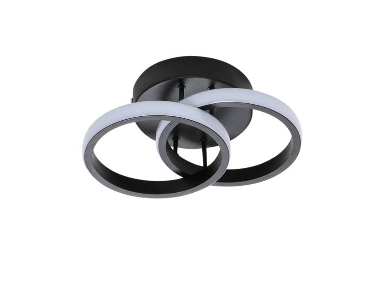 Riserva Dekolicht Aluminium Deckenleuchte,22W LED Energiesparlampe,schlichte Form, Augenschutzdesign,einfache Installation,für Büros,Flure,Gänge von Riserva
