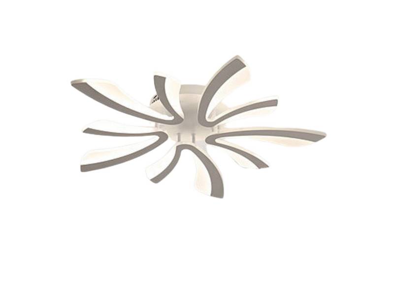 Riserva LED Deckenleuchte Dimmbare LED Lampe,Wohnzimmer Deckenleuchte, mit Fernbedienung, 48W, Flimmerfreies Design, schont die Augen von Riserva