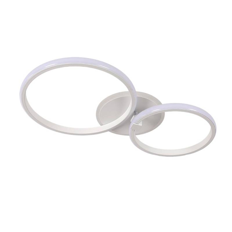 Riserva LED Deckenleuchte Weiße LED Lampe,42 W Bürolampe,Ring Design von Riserva