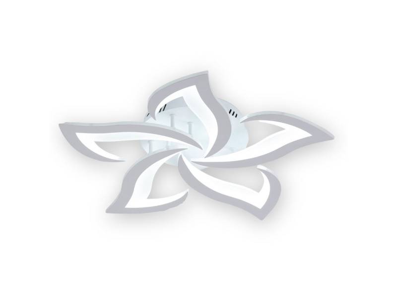 Riserva LED Dekolicht Acryl Deckenleuchte,Schwalbenschwanzform,5 Leuchtenköpfe,60W,6000K, Energiesparend und umweltfreundlich, einfach zu installieren von Riserva