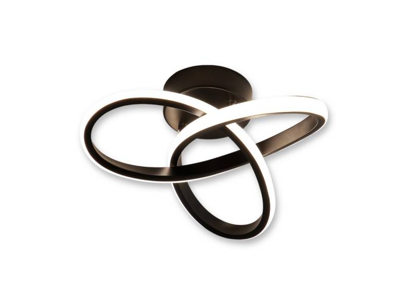 Riserva LED Dekolicht Kleeblatt Aluminiumleuchte,kreative Dekoleuchte,22W,4500 K, Augenschonendes Design für Schlafzimmer,Wohnzimmer von Riserva